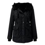 Women's Hooded Winter Coat – Tailored Insulated Cold Weather Coat