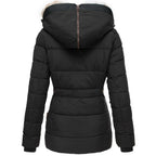 Women's Mid Length Winter Jacket – Fleece Lined Weather Resistant Coat