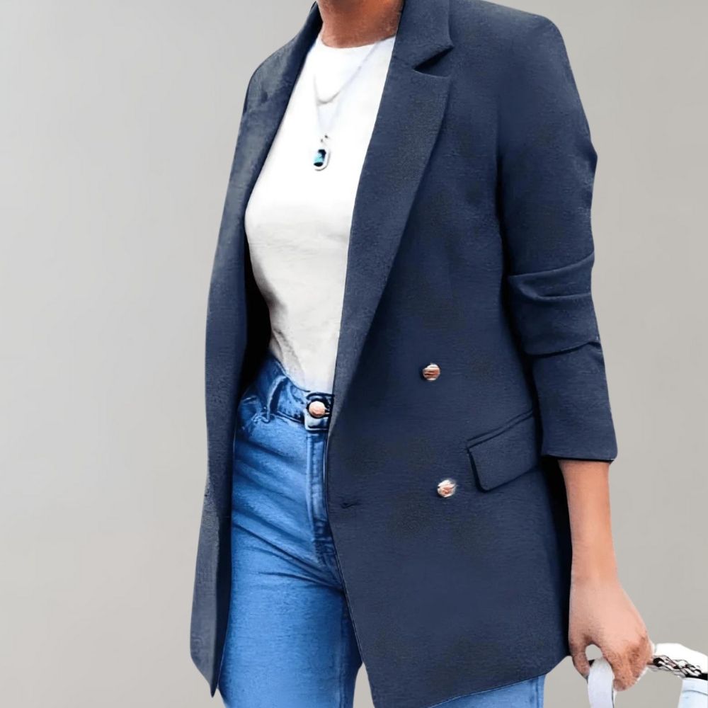 Women's Tailored Blazer – Elegant Office Blazer – Noa