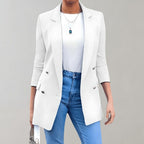 Women's Tailored Blazer – Elegant Office Blazer – Noa