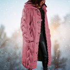 Women's Soft Open Front Cardigan – Relaxed Long Sleeve Layering Cardigan