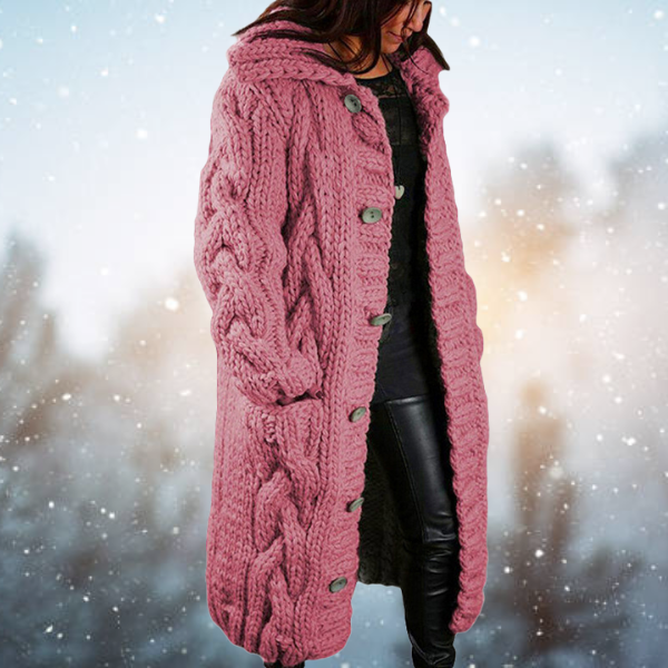 Women's Soft Open Front Cardigan – Relaxed Long Sleeve Layering Cardigan