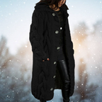 Women's Soft Open Front Cardigan – Relaxed Long Sleeve Layering Cardigan