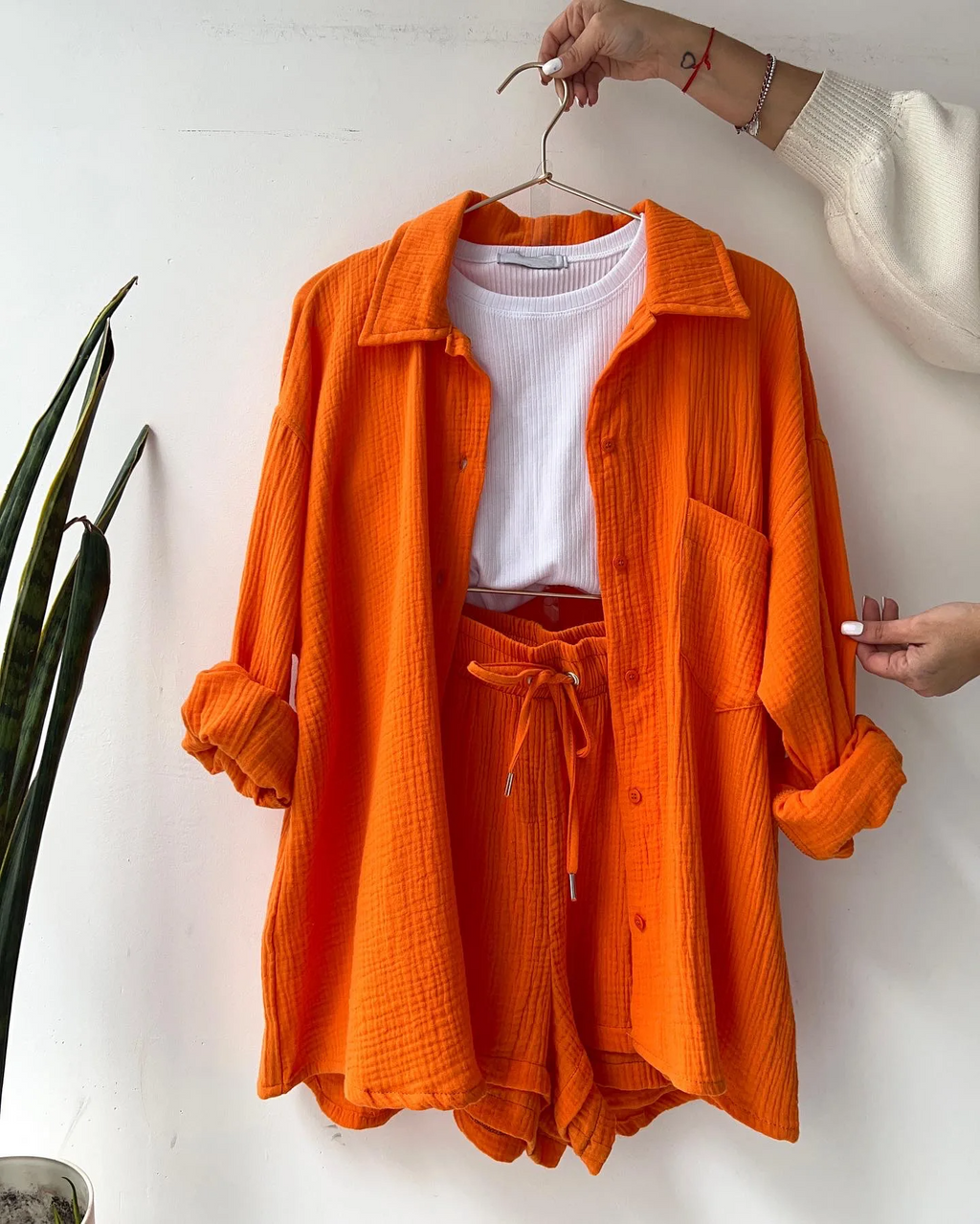 Women's Summer Shorts Set – Casual Lounge Set