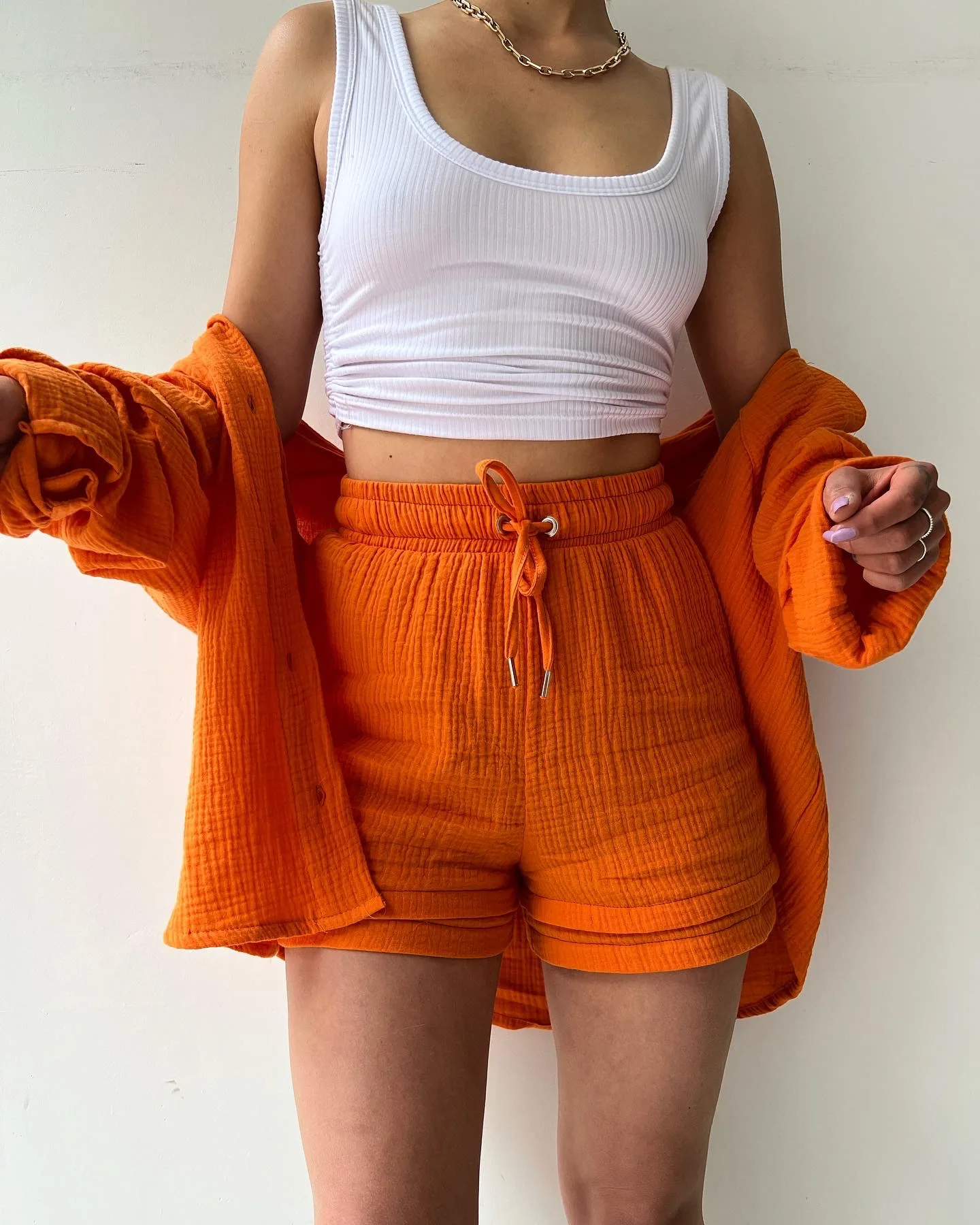Women's Summer Shorts Set – Casual Lounge Set