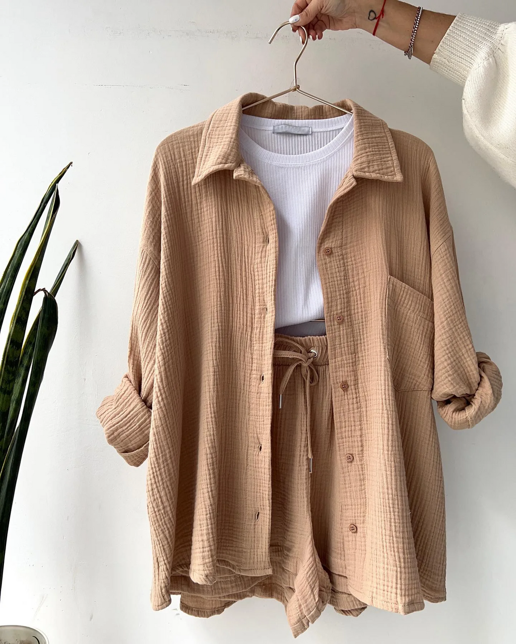 Women's Summer Shorts Set – Casual Lounge Set