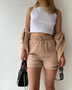 Women's Summer Shorts Set – Casual Lounge Set