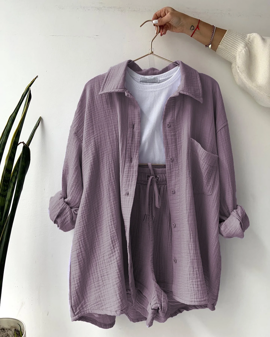 Women's Summer Shorts Set – Casual Lounge Set