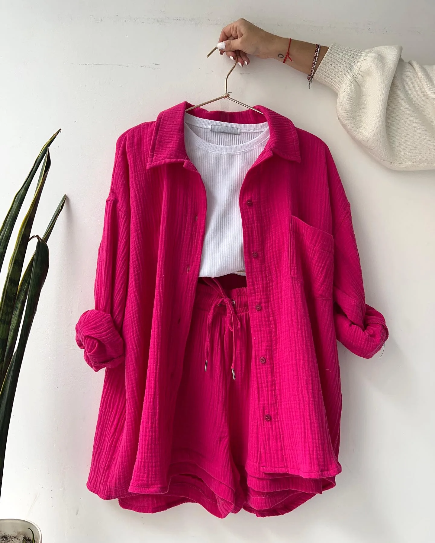 Women's Summer Shorts Set – Casual Lounge Set