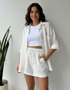 Women's Summer Shorts Set – Casual Lounge Set