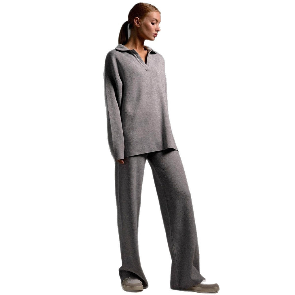 Women's Soft Lounge Set – Relaxed Knit Set