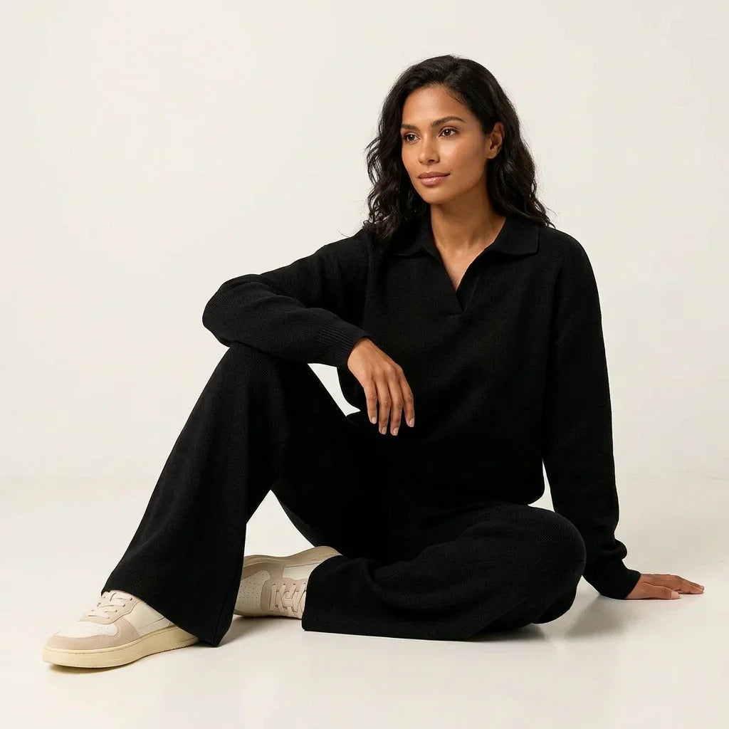 Women's Soft Lounge Set – Relaxed Knit Set