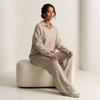 Women's Soft Lounge Set – Relaxed Knit Set
