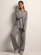 Women's Soft Lounge Set – Relaxed Knit Set