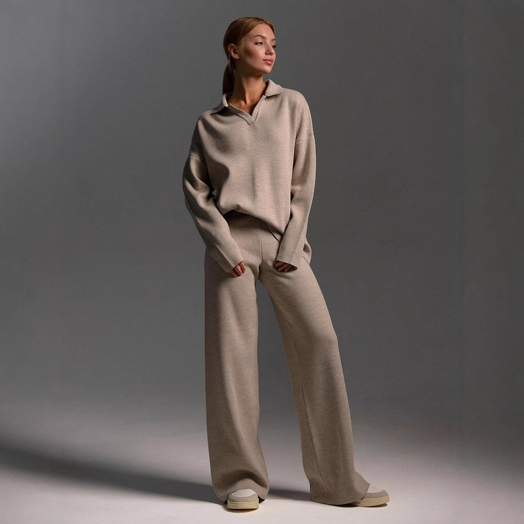 Women's Soft Lounge Set – Relaxed Knit Set