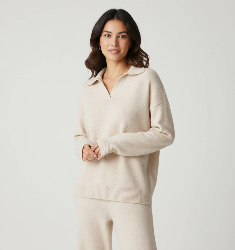 Women's Soft Lounge Set – Relaxed Knit Set