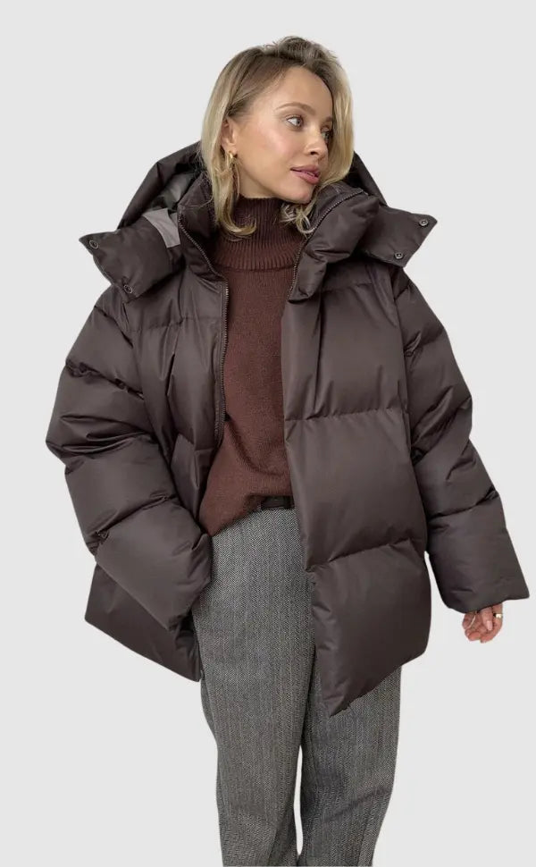 Women's Heated Puffer Jacket – Lightweight Padded Winter Jacket