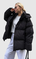 Women's Heated Puffer Jacket – Lightweight Padded Winter Jacket