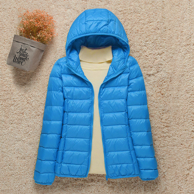 Women's Packable Puffer Jacket – Ultra-Light Quilted Jacket