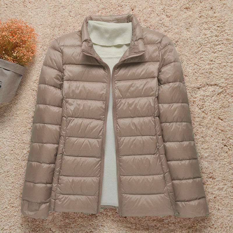 Women's Packable Puffer Jacket – Ultra-Light Quilted Jacket