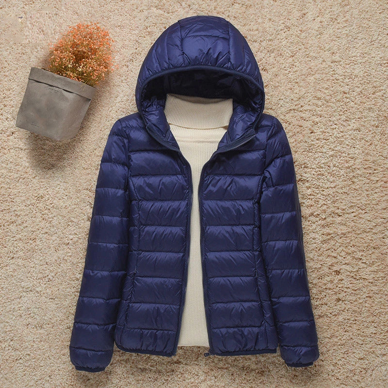Women's Packable Puffer Jacket – Ultra-Light Quilted Jacket