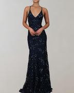 Women's Glitter Gala Dress – Sparkle Formal Evening Gown