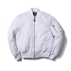Women's MA-1 Bomber Jacket – Classic Zip-Up Flight Jacket