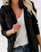 Women's Utility Jacket – Lightweight Casual Jacket – Claire
