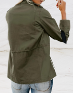 Women's Utility Jacket – Lightweight Casual Jacket – Claire