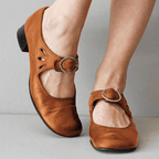 Women's Orthopedic Faux Leather Sandals – Comfort Walking Sandals