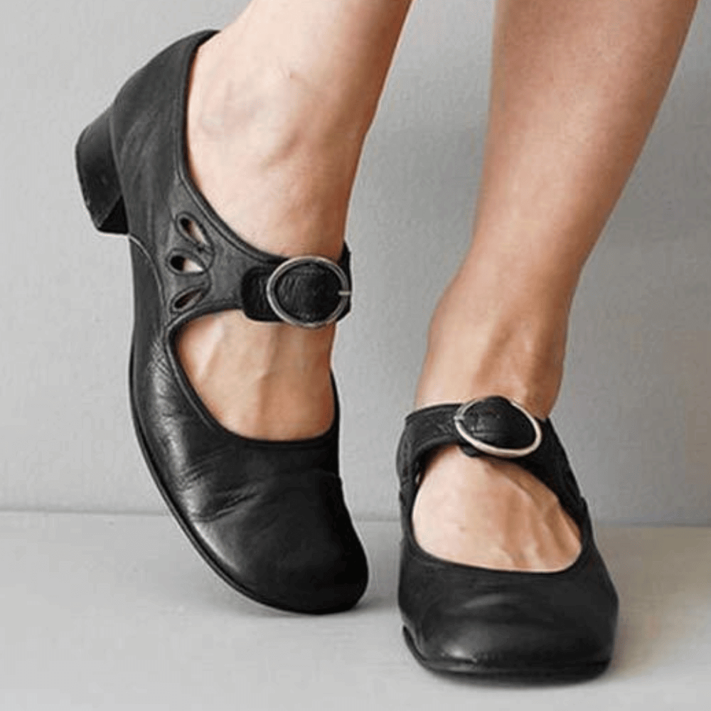 Women's Orthopedic Faux Leather Sandals – Comfort Walking Sandals