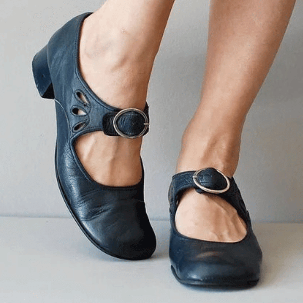 Women's Orthopedic Faux Leather Sandals – Comfort Walking Sandals