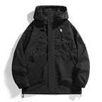 Women's Hooded Outdoor Jacket – Adjustable Lightweight Zip-Up Jacket