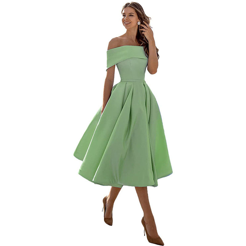 Women's Strapless Maxi Dress – Fitted Evening Cocktail Dress