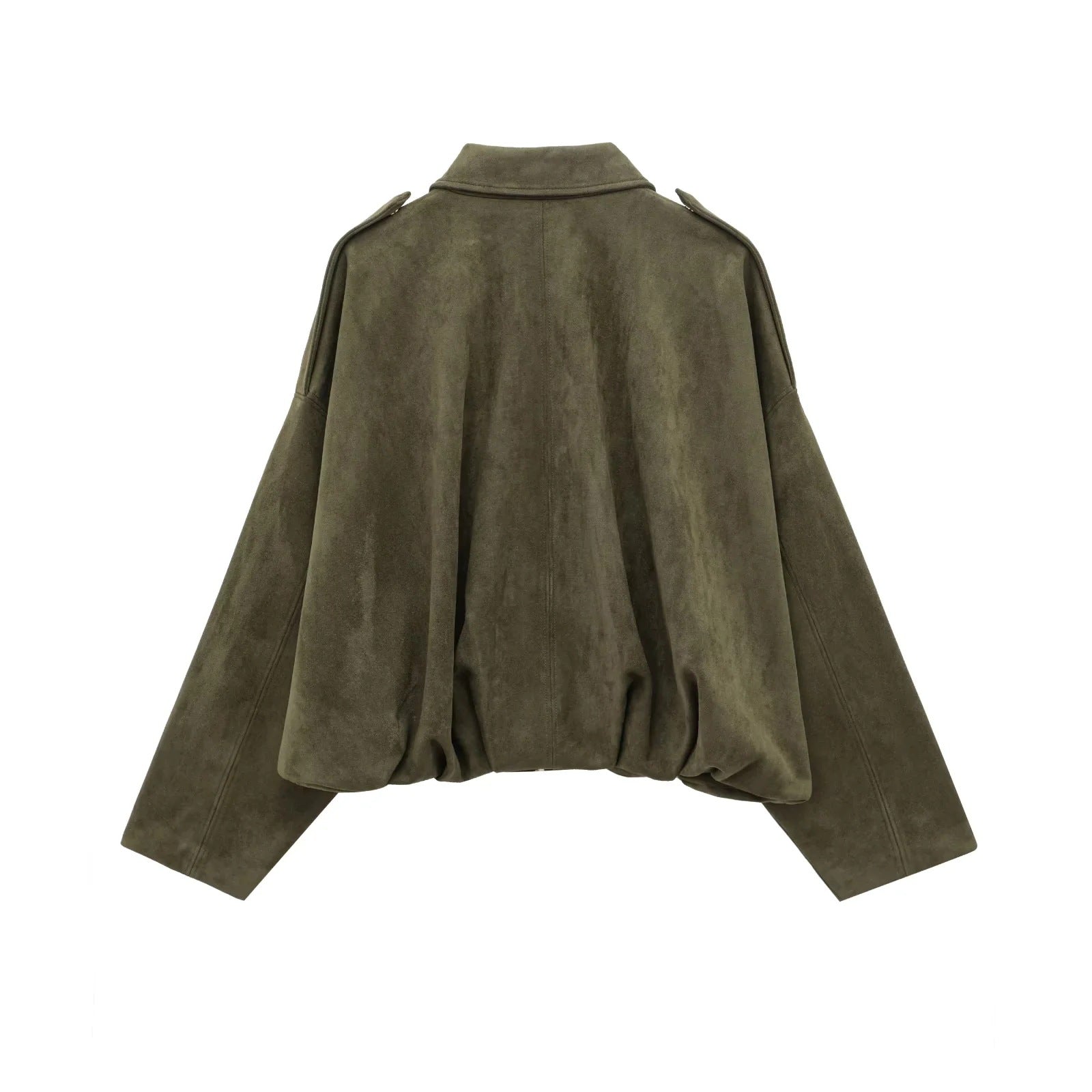Women's Oversized Western Jacket – Fringe Detail Vintage Jacket