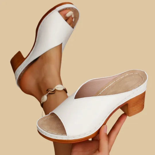 Women's Chunky Platform Sandals – Orthopedic Heel Sandals