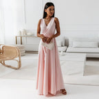 Women's Wrap Maxi Dress – Bridesmaid Wedding Guest Occasion Dress