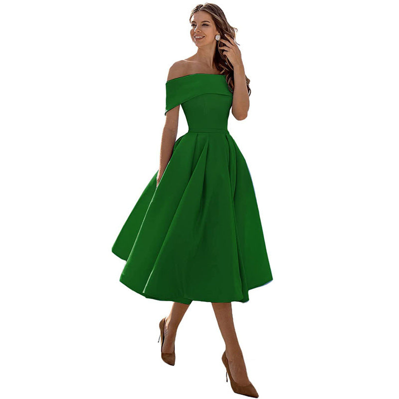 Women's Strapless Maxi Dress – Fitted Evening Cocktail Dress