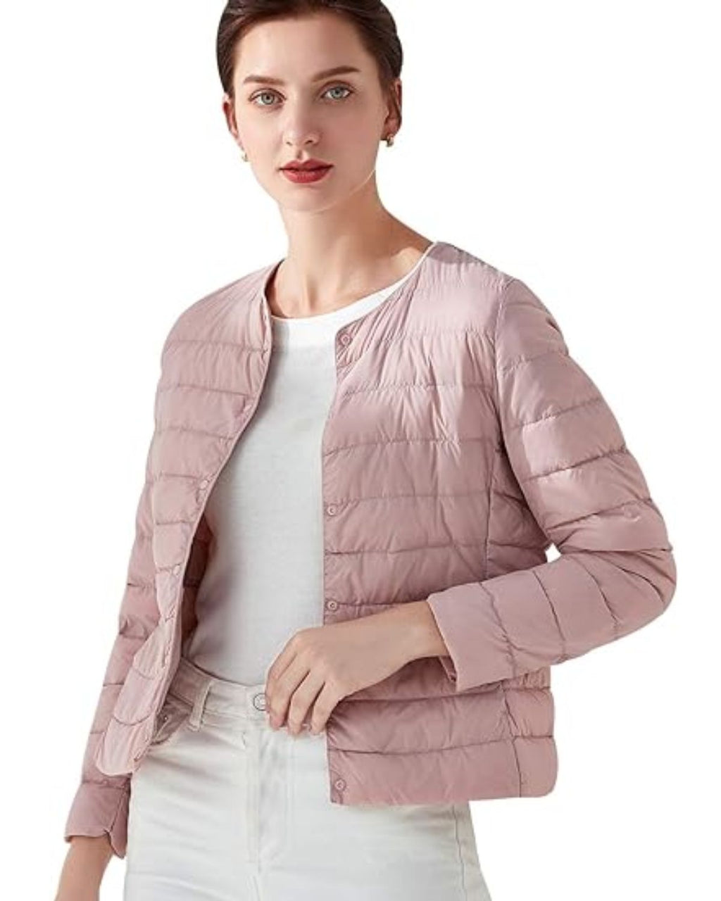 Women's Lightweight Puffer Jacket – Packable Cold Weather Jacket