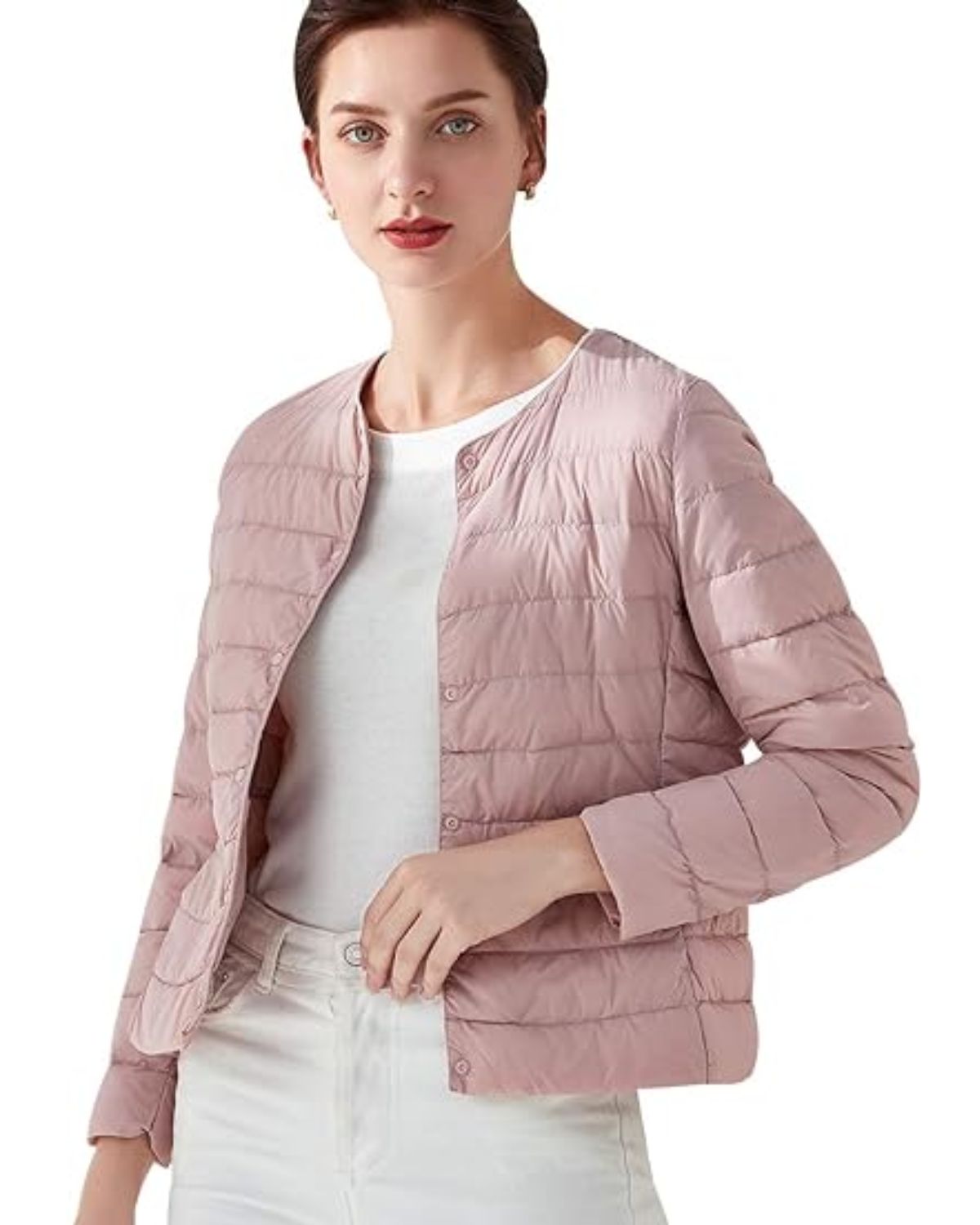 Women's Lightweight Puffer Jacket – Packable Cold Weather Jacket