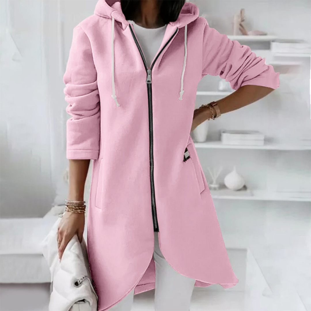 Women's Plush Long Sleeve Cardigan – Relaxed Cold Weather Cardigan