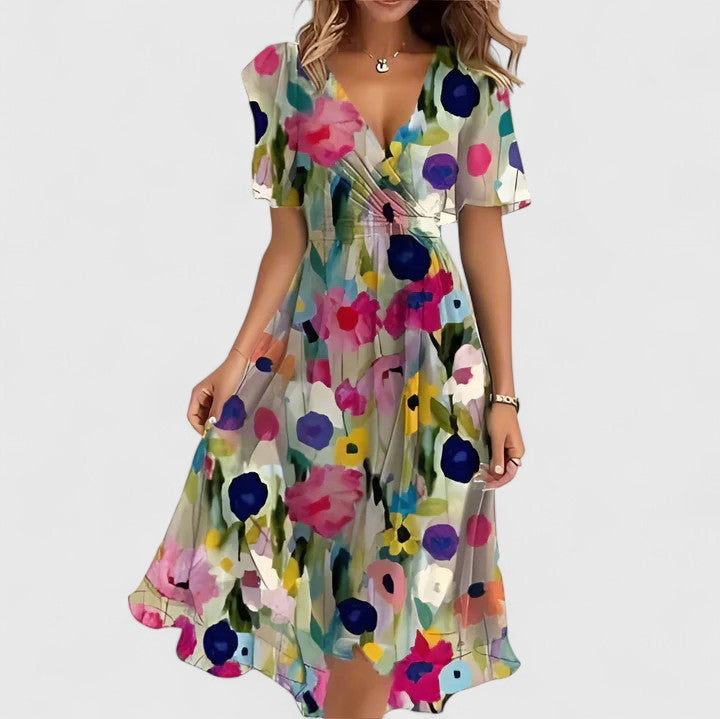 Savannah | Floral Mini Summer Dress
