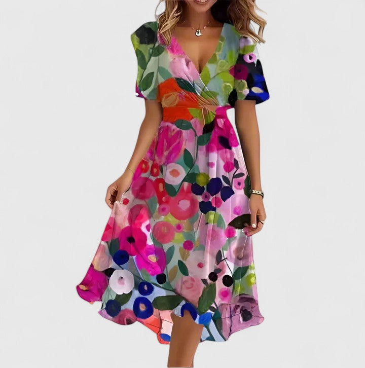 Savannah | Floral Mini Summer Dress