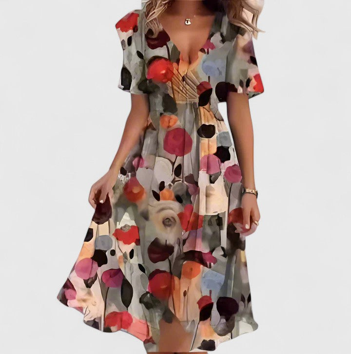 Savannah | Floral Mini Summer Dress