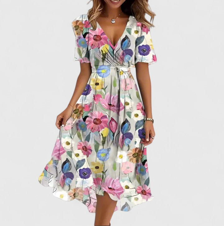 Savannah | Floral Mini Summer Dress