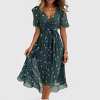 Women's Floral Mini Dress – Summer Casual Dress – Savannah