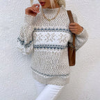 Women's Knitted Christmas Sweater – Festive Holiday Knit Sweater