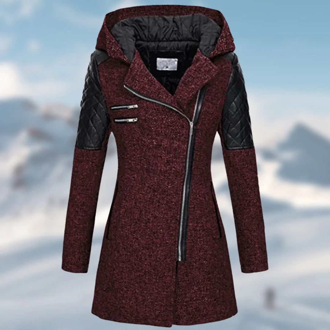 Women's Long Winter Coat – Weather Resistant Cold Weather Coat