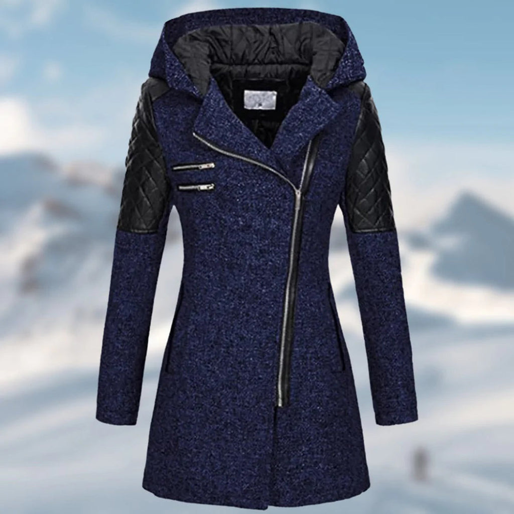 Women's Long Winter Coat – Weather Resistant Cold Weather Coat