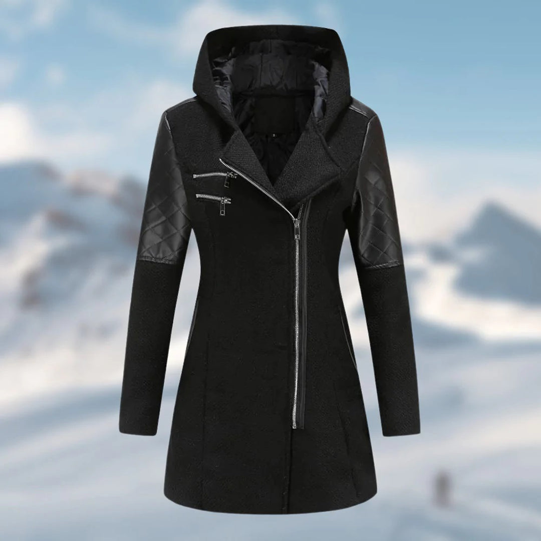 Women's Long Winter Coat – Weather Resistant Cold Weather Coat